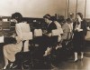 5-11-times-past 1940s telephone operators at the Tucson unit of Mountains States Telephone and Telegraph Company.