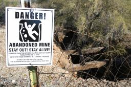 Stay Out, Stay Alive: Active and abandoned mine sites are