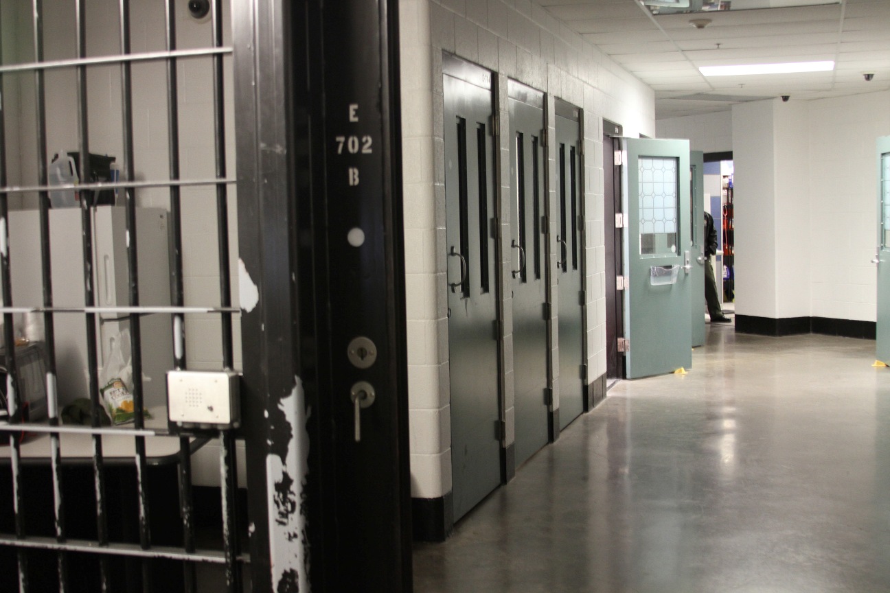 Cells at the Pinal County Adult Detention Center. Because the facility was built to house accused and convicted criminals, immigration detainees face stricter conditions there than at a federal facility just up the road. (Cronkite News Service Photo by Fara Illich)