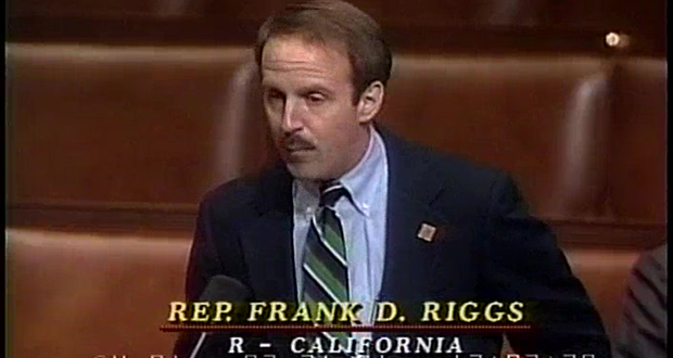 Former Congressman Frank Riggs (Photo from C-SPAN