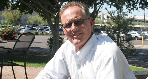 Despite an overwhelming defeat in 2012, former Phoenix Mayor Paul Johnson, shown in this file photo, wants to try again in 2016 to win voter approval for creating a primary system in which the top two vote-getters advance to the general election regardless of party. (Cronkite News Service Photo by Sean Peick)