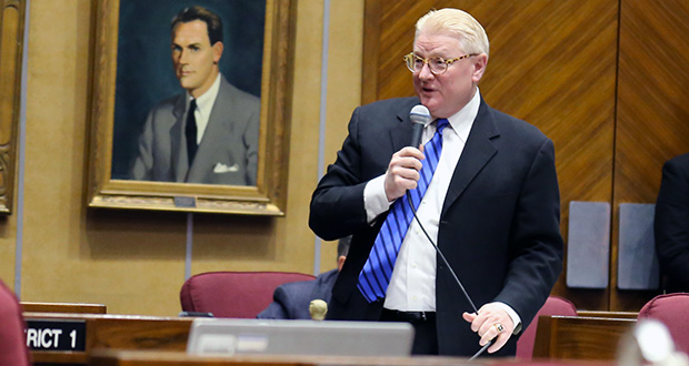 Sen. Bob Worsley, R-Mesa (Photo by Rachel Leingang, Arizona Capitol Times)