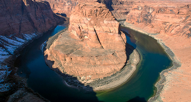 Horseshoe Bend near Page is a scenic point of the Colorado River, which is a major source of water for Arizona. (Photo courtesy of Central Arizona Project)