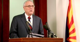 Former U.S. Sen. Jon Kyl was appointed to the late Sen. John McCain's vacant seat on Sept. 4. Though Kyl accepted the appointment, he will not seek election in 2020 nor did he agree to serve out the full remainder of the term. PHOTO BY KATIE CAMPBELL/ARIZONA CAPITOL TIMES