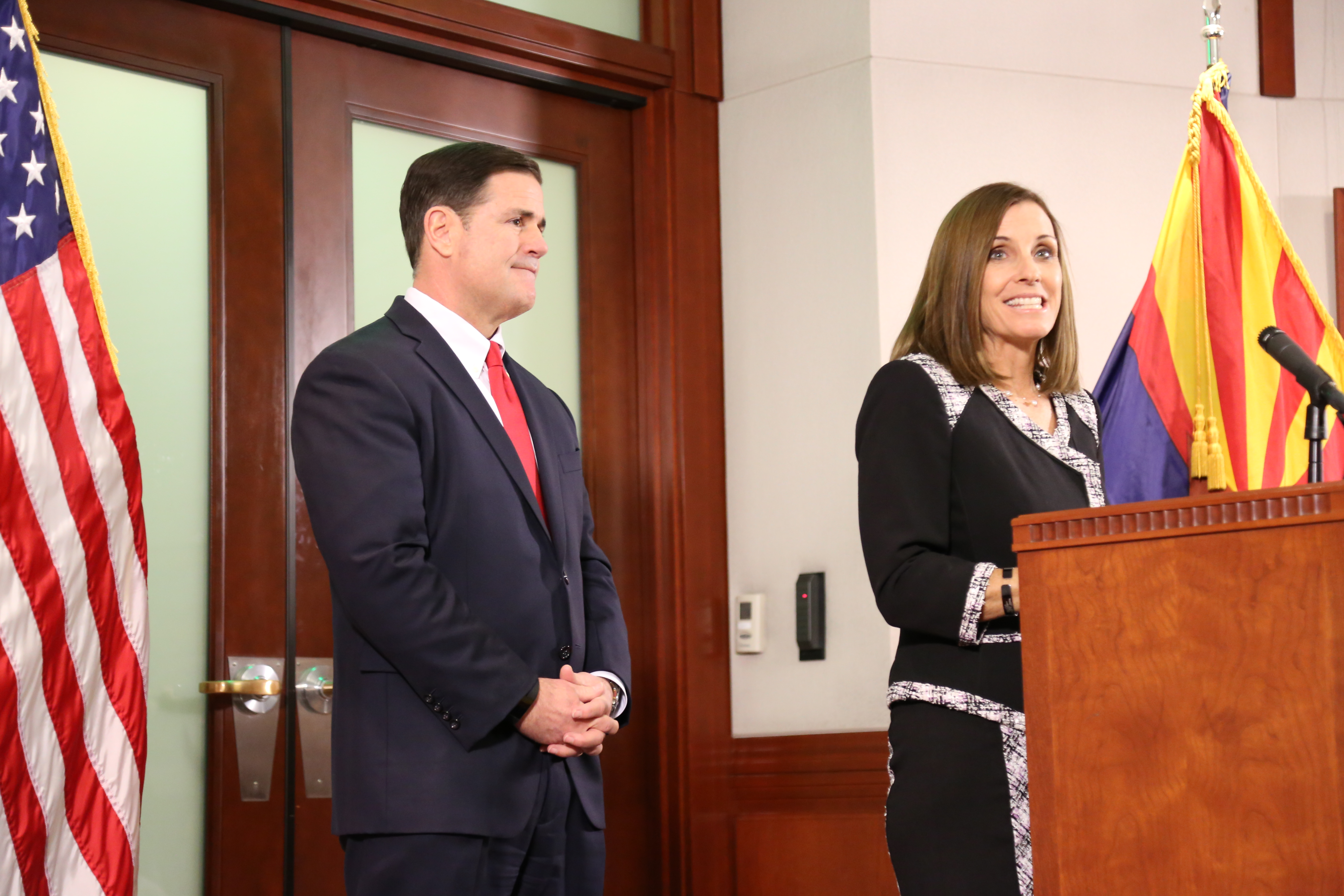 Ducey/McSally PHOTO BY DILLON ROSENBLATT/ARIZONA CAPITOL TIMES