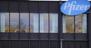 A general view of the Pfizer Manufacturing plant in Puurs, Belgium, on Friday, Dec. 4, 2020. Pfizer and Moderna have developed vaccines for COVID-19, and Arizona will get as its share of both vaccines -- assuming both are given final approval this month by the Food and Drug Administration for emergency use -- based on the fact that Arizona's population is about 2% of the nation. (AP Photo/Olivier Matthys)