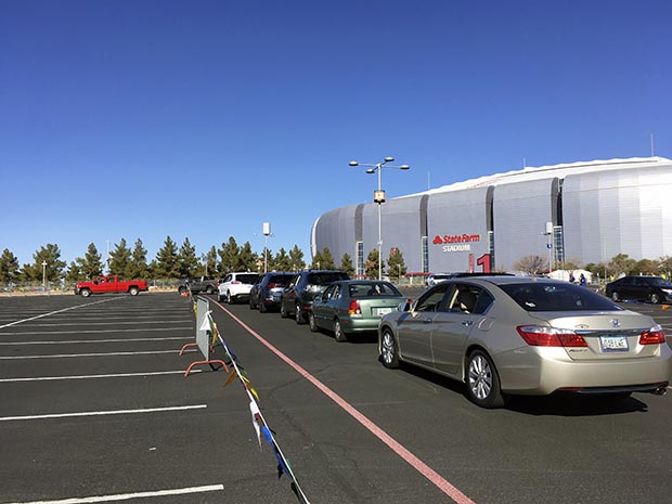 arizona cardinals parking