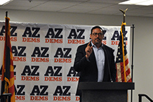 Fontes, election, secretary of state, Democrats, rally, general election, Finchem