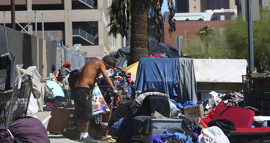 the Zone, Phoenix, homelessness