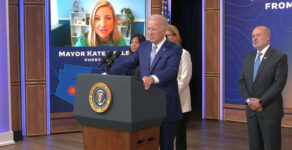 Biden, Phoenix Mayor Kate Gallego, record heat, Phoenix, White House