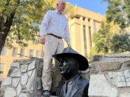 Rusty Bowers, Capitol, bust, Carl T. Hayden