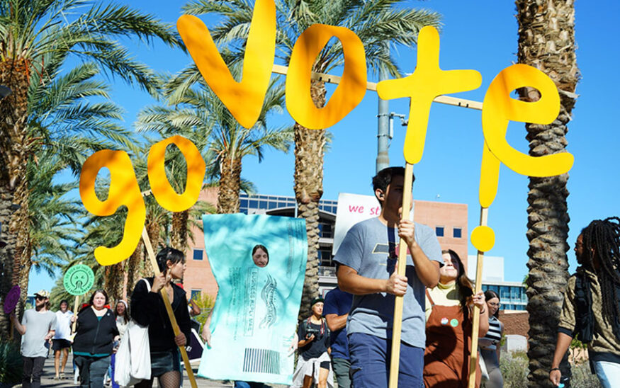 young voters, Arizona, issues, Arizona State University, Diane Brown