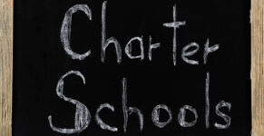 Charter Schools written on chalkboard