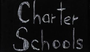 Charter Schools written on chalkboard