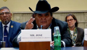 Tohono O'odham, border wall, migrants, mining