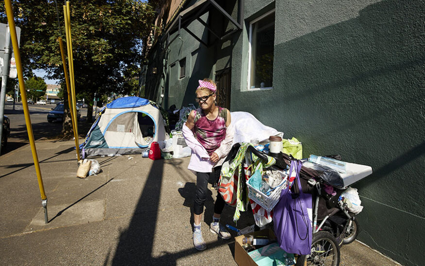 Phoenix, Portland, homelessness, homeless encampments