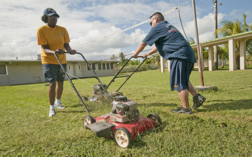 lawn mowers, pollution, Arizona