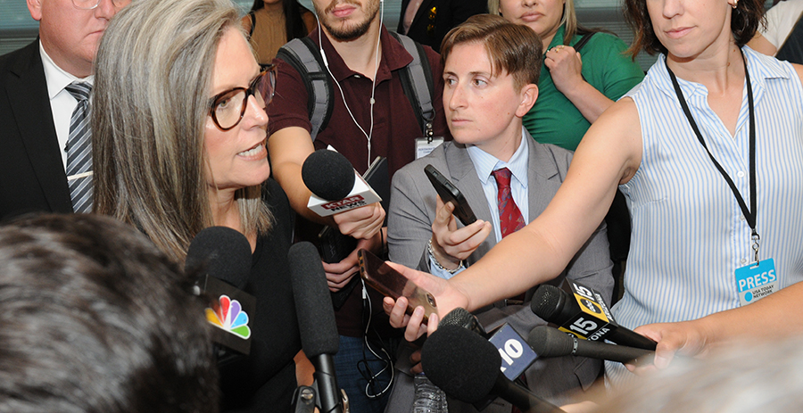 Governor calls for end to inflammatory rhetoric – has used it herself ...