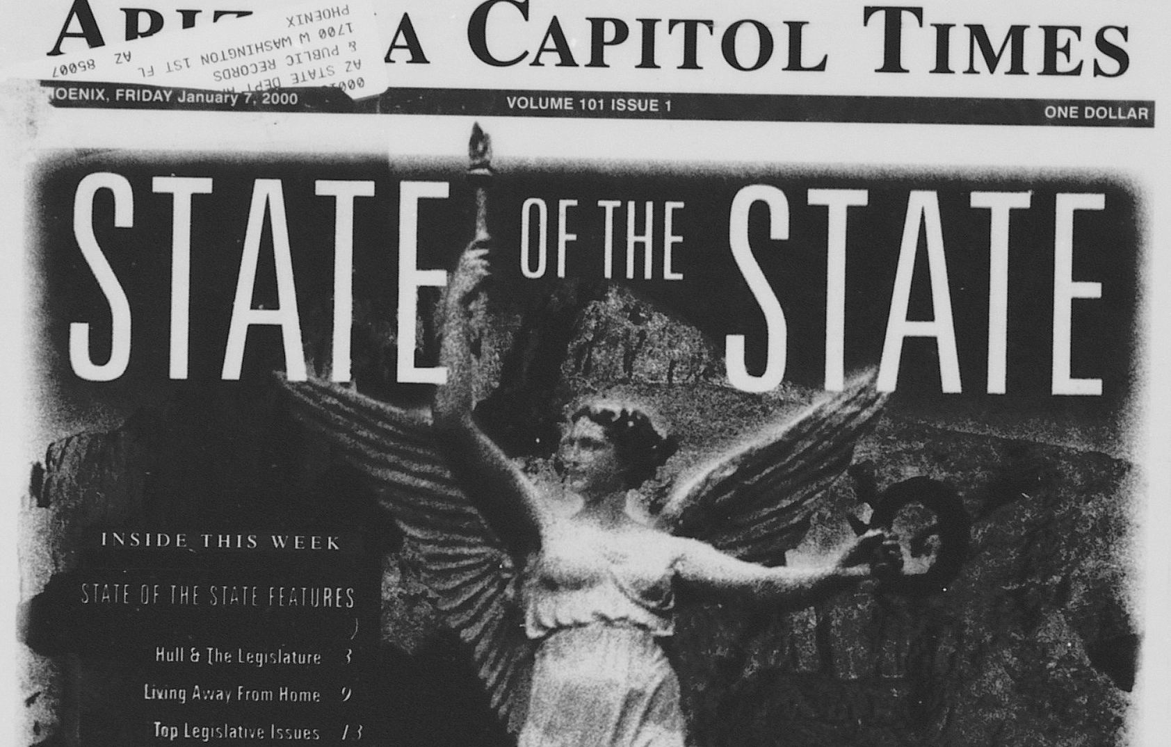 A century of service — Arizona News Service covers the Capitol, and always has